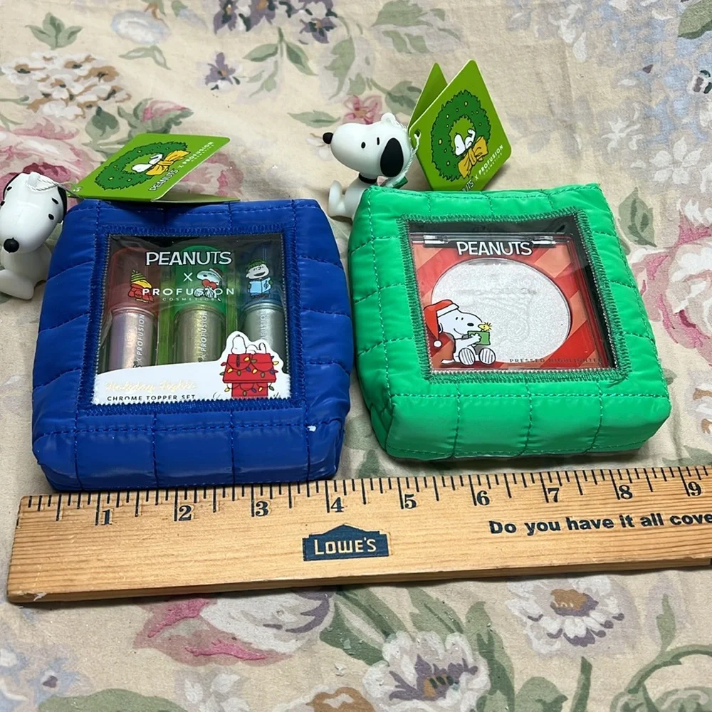 Peanuts, X profusion, cosmetics Chrome topper set & highlighter